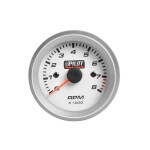 52 mm variklio sūkių skaičiaus indikatoriaus mėlynas apšvietimas