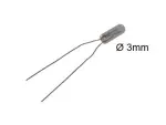 Lemputė 12v 100ma t3,2 stiklinė bazė 12v
