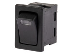 12 V 13 x 19 mm svirtinis jungiklis 0-1