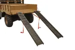 pakrovimo rampa 500 kg 2 vnt.