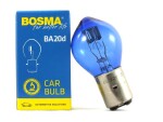 lemputė ba20d 12v 35/35w mėlyna