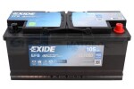 baterija exide 105ah 950a -+