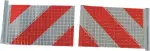 Įspėjamosios vėliavėlės prie bagažinės su bėgeliais 400x250mm