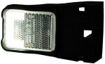ld2732 šoninis LED 12/24v baltas 60x46mm priekinis dydis