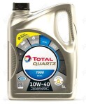 pusiau sintetinė variklio alyva „Total Quartz D 7000 10w-40“, 5 l