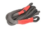 Kinetinė virvė, ilgis 8m, traukos jėga max: 10,8t, skersmuo: 22mm; lyno tipas: kinetinis; spalva: juoda; nailonas 66, kilpos poliuretanas