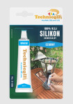 universalus silikonas mažoje tūbelėje juodas 20ml