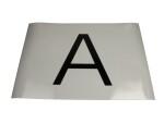 lentos žėrintis "a" magnetas