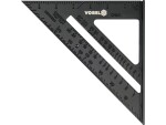 Kampinė liniuotė aliuminio su kojele 250mm