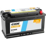 Akumuliatorius Exide Classic 90Ah 720A 353x175x190 -+ EC900