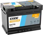 EXIDE Starterio akumuliatorius PREMIUM *** 12V 77Ah 760A EA770