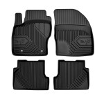 kilimėliai guminiai (ultraflex dp, 4 vnt, juoda spalva) ford focus ii 07.04-09.12