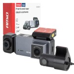 Vaizdo įrašymo kamera priekyje ir gale 4k + 1k + 2k su wlan wifi uhd 512gb amio