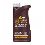 Pilnai sintetinė „Mannol 7834“ 4 taktų motociklų alyva 5w40 1 l